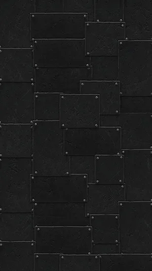 Patched-up Black Leather Iphone Wallpaper