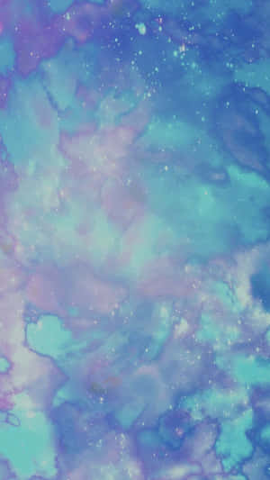 Patel Galaxy Blue Aesthetic Wallpaper