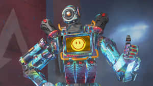 Pathfinder Apex Legends Tie Dye Skin Wallpaper