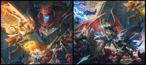 Pathfinder: Wrath Of The Righteous Versus Battle Wallpaper