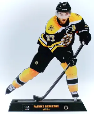 Patrice Bergeron 2d Statue Wallpaper