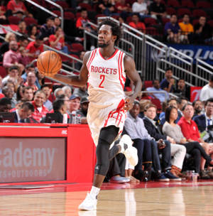 Patrick Beverly Running The Floor Wallpaper