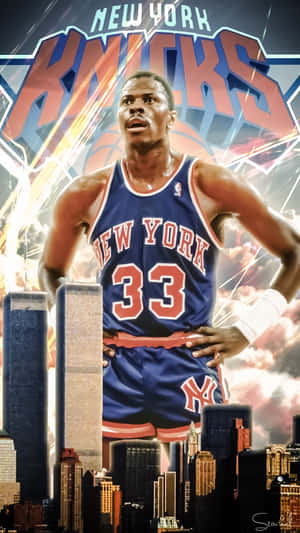 Patrick Ewing New York Fanart Wallpaper