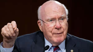 Patrick Leahy Hand Gesture Wallpaper