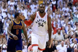 Patrick Patterson Raptors Game Action Wallpaper