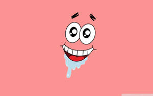 Patrick Star Happy Face Wallpaper