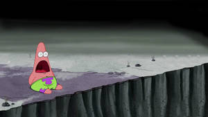 Patrick Star In The Dark Wallpaper