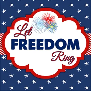 Patriotic4thof July Let Freedom Ring Graphic Wallpaper