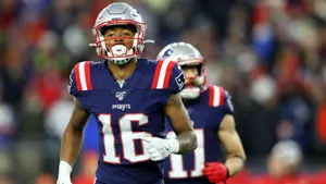 Patriots Player Jakobi Meyers On Field Wallpaper