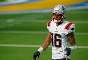 Patriots Player Number16 Warmup Wallpaper