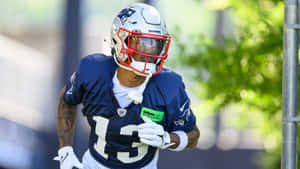 Patriots Player Training Session Wallpaper