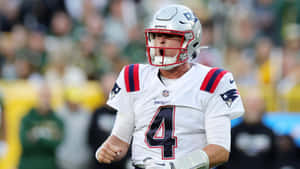 Patriots Quarterbackin Action Wallpaper