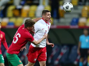 Patryk Klimala Against Man United Fc Wallpaper