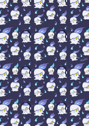 Patterened Litwick Wallpaper