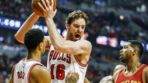 Pau Gasol In The Court Wallpaper