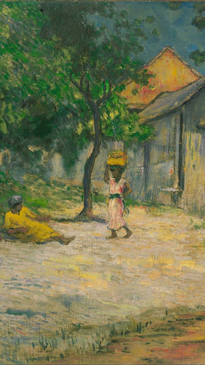 Paul Gauguin's Famous Paintings Iphone Wallpaper