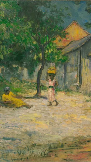 Paul Gauguin's Famous Paintings Iphone Wallpaper