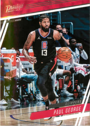 Paul George Leads The Los Angeles Clippers Wallpaper