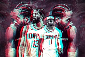 Paul George Of The Los Angeles Clippers Wallpaper