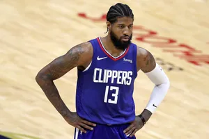 Paul George Of The Los Angeles Clippers Wallpaper