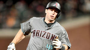 Paul Goldschmidt Running Close Up Wallpaper