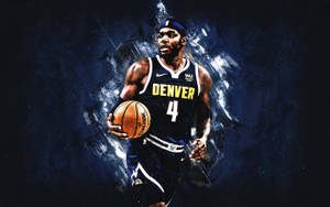 Paul Millsap Painted Art Wallpaper