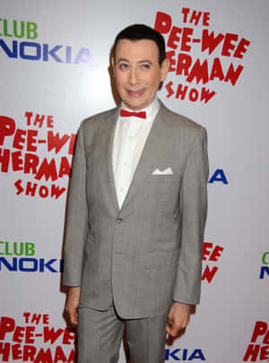 Paul Reubens Making A Comical Look Wallpaper