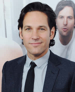 Paul Rudd Exuding Charm Wallpaper