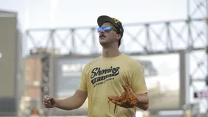 Paul Skenes Baseball Training Wallpaper