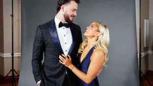 Paul Skenes Elegant Couple Wallpaper