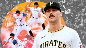 Paul Skenes Pirates Pitching Star Wallpaper
