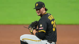 Paul Skenes Pitching Action Wallpaper