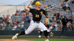 Paul Skenes Pitching Action Wallpaper