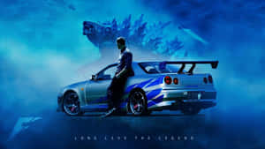 Paul Walker Taking In Views Of The Skyline Wallpaper