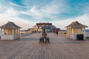 Pavilion Theatre Cromer England Wallpaper