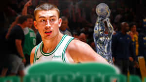 Payton Pritchard Celtics Focus Wallpaper