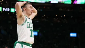 Payton Pritchard Celtics Focus Wallpaper