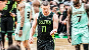 Payton Pritchard Celtics Focus Wallpaper