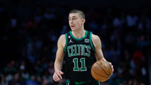 Payton Pritchard Celtics Playmaker Wallpaper