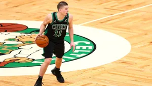 Payton Pritchard Celtics Playmaker Wallpaper