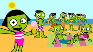 Pbs Kids At The Beach Wallpaper