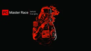 Pc Master Race Stormtrooper Smoking Wallpaper
