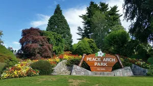 Peace Arch Park Surrey Canada Wallpaper