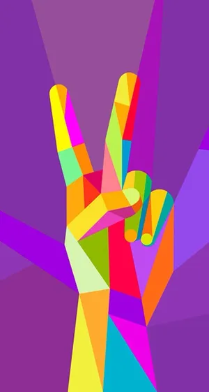 Peace Iphone 744 X 1392 Wallpaper