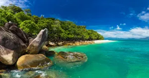 Peaceful Sunrise At Cairns Esplanade, Queensland Wallpaper