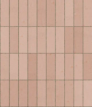 Peach Tiled Floor Texture Wallpaper