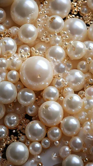 Pearl Jewelry Closeup Wallpaper