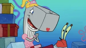 Pearl Krabs Enjoying Her Day In Bikini Bottom Wallpaper