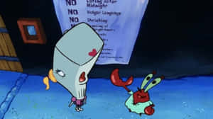 Pearl Krabs Striking A Pose Wallpaper