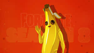 Peely The Banana Is The Latest Dance Craze In Fortnite Wallpaper